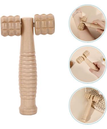 Shop Lurrose Wooden Massage Roller & Gua Sha Tool | Premium Face & Head Massage Device for Relaxation - International Shipping Available - Buy Online on GoSupps.com
