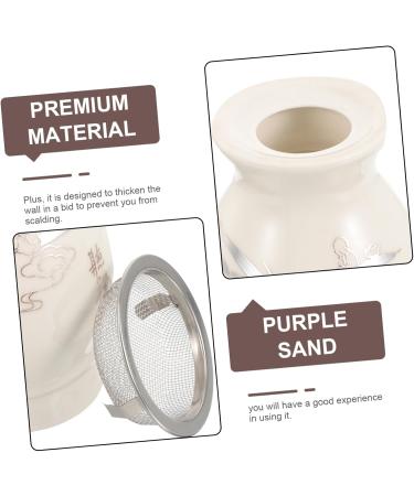 Healvian 3-in-1 Personal Hygiene Tool | Dishwasher Safe Pot Utensils | Massage & Moxibustion Accessories for Whole Body Care | Ceramic & Metal Scratching Vessel Burner - Buy Online on GoSupps.com