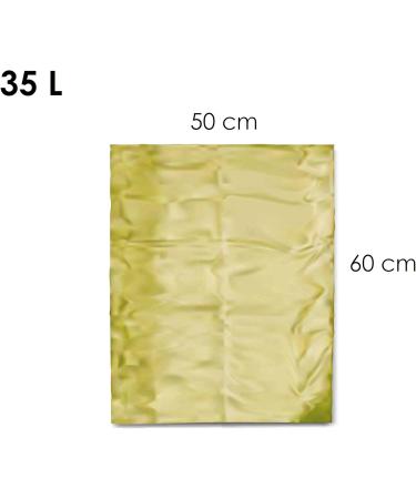 Buy D.Rect 35L Plastic Garbage Bags - 20 Pack | Durable Recycled Kitchen Waste Bags - Buy Online on GoSupps.com