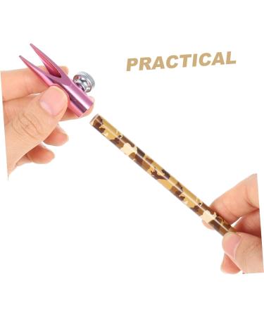 Housoutil 2pcs Eyebrow Sharpening Tool Metal Pencil Colorful Eyeliner Sharpener for Eyeliner Pencil Cylinder Pinkx2pcs 4.5x2cmx2pcs - Buy Online on GoSupps.com