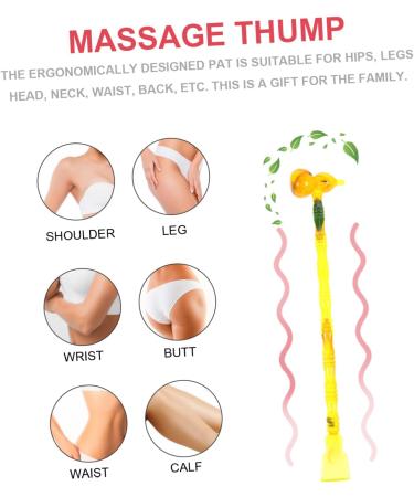 Portable Gleavi Meridian Shot Ball Hammer Massage Device - Handheld Body Massage Stick & Knocking Tools for Ultimate Relaxation - Buy Online on GoSupps.com