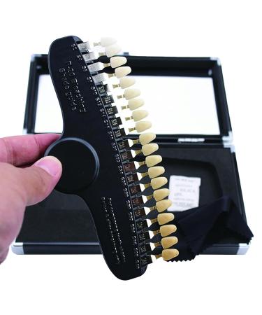 3D Shade Guide Color Comparator - 20 Color Teeth Whitening Set | Dental Bleaching Plate for Perfect Smile - Buy Online on GoSupps.com