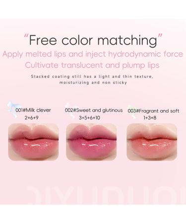  Luckxing Lip gloss lip tint palette - 10-color long-lasting jelly lip tint palette | Lip cream palette smooth lip glosses - Buy Online on GoSupps.com
