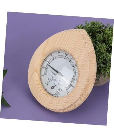 Happyyami Sauna Accessories: Wall Thermometer & Hygrometer for Temperature & Moisture Control | Perfect for Saunas & Home Use - Buy Online on GoSupps.com