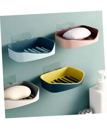 IMUSINICE 1pc Drain Soap Dish Plastic Soap Container Draining Soap Holder Bathroom Soap Holder Bar Soap Holder Shower Soap Holder Travel Soap Practical Soap Holder Household Pp Storage Box - Buy Online on GoSupps.com