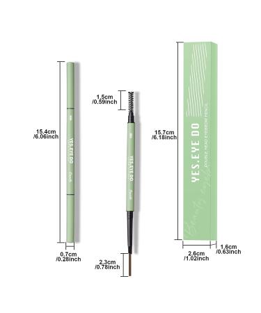 Blonde Eyebrow Pencil - Ultra Slim, Long Lasting, Waterproof Brow Definer for Natural Eye Brow Makeup - YES.EYE DO - Buy Online on GoSupps.com