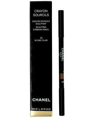 Chanel Crayon Sourcils Sculpting Eyebrow Pencil #10 Blond Clair 0.03 oz - 1 Count - Buy Online on GoSupps.com
