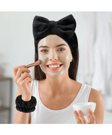 12 PCS Microfiber Spa Headband and Wristband Set for Women - Elegant Style for Skincare, Makeup, and Face Washing - Buy Online on GoSupps.com