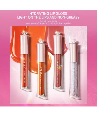 Zeesea Lip Gloss - Seductive Nebula Lips. Anti-Gravity Lip Glaze - Buy Online on GoSupps.com