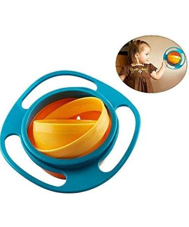 Gyro Bowl for Babies - Universal 360 Rotatable Magic Baby Bowl with Lid | Ship Internationally - Buy Online on GoSupps.com