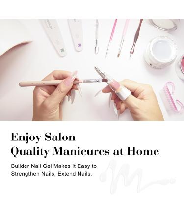 VENALISA Builder Nail Gel 50ml - Clear Hard Gel for Nail Extensions Polygel Nail Art & Strengthener - International Shipping Available - Buy Online on GoSupps.com