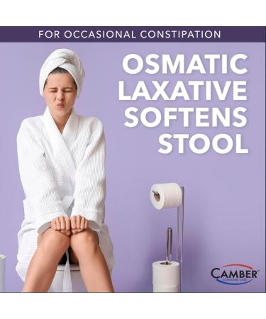 Camber Polyethylene Glycol 3350 Powder for Solution Osmotic Laxative Relieves Occasional Constipation Unflavored 119 gr. 7 Doses - Buy Online on GoSupps.com