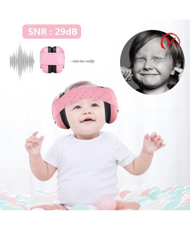 WORCBGIO Infant Ear Protection Noise Cancelling Baby Ear Muffs  Toddler Hearing Protection with Adjustable Elastic Headband Donut - Buy Online on GoSupps.com