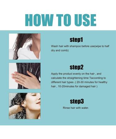 Keratin Treatment Hair Straightening Cream Protein Correcting Hair Straightening Cream Nourishing Fast Smoothing Collagen Hair Straightener Cream - Buy Online on GoSupps.com