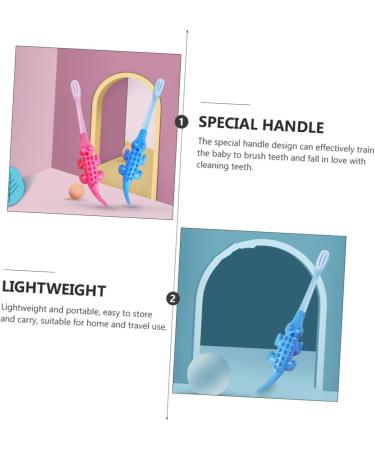 Ultechnovo 8st Cartoon Tier Toothbrushes - Children s Dental Care & Tooth Cleaning Brush | Safe & Fun for Kids - Buy Online on GoSupps.com