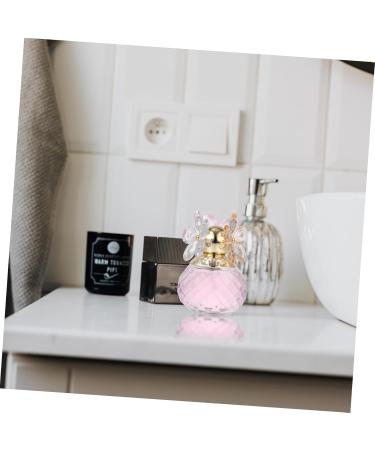 FOMIYES 1 Perfume Talco Perfumado Para Mujer Refillable Essential Oil Sprayer For Women Sink Sponge Holder Empty Fragrance Bottles Vintage Aroma Container Fragrance Pump Bottle Pink Glass - Buy Online on GoSupps.com