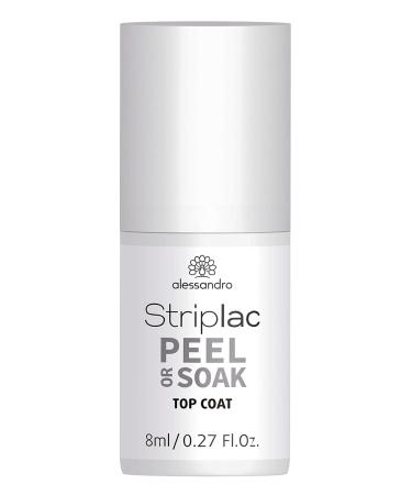 Alessandro Striplac Peel or Soak French Ros LED Nail Polish & Top Coat - 8ml | Glossy Finish Long-Lasting Color - Buy Online on GoSupps.com
