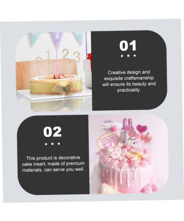 Alipis 10pcs Diamond-Studded Cupcake Toppers | Glitter Wedding & Birthday Cake Decor | Rhinestone Numbers 0-9 | Perfect for Celebrations - Buy Online on GoSupps.com