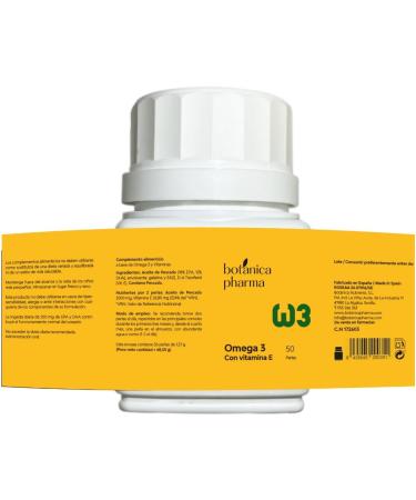 Botanicapharma OMEGA 3 1000MG 50 PEARLS - Buy Online on GoSupps.com