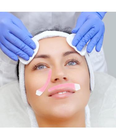 Facial Hair Removal Wax Strips for Women - 12 Double Sided Cold Waxing Strips for Eyebrows, Perfect for Home and Travel - Buy Online on GoSupps.com