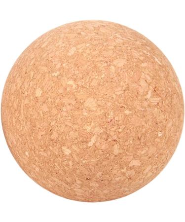 Shop Cork Massage Ball - Portable Fitness & Yoga Cork Ball for Muscle Relief | 6cm Deep Tissue Fascia Roller - Buy Online on GoSupps.com
