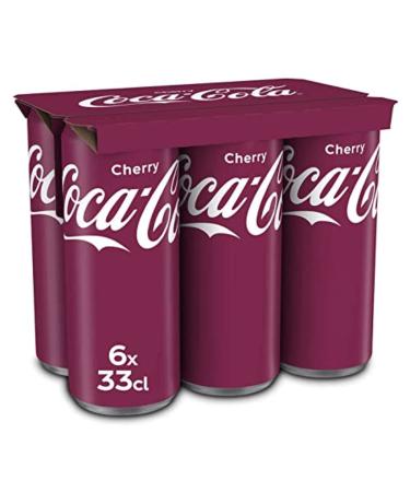 Coca Cola Cherry flavor, 6 x 33cl