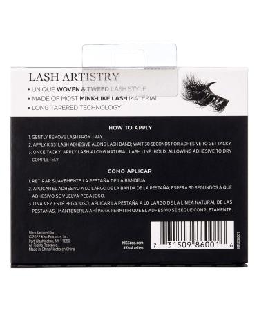 Kiss Lash Couture Masterpiece Avant-Garde 3-Pack - Premium False Eyelashes - Buy Online on GoSupps.com