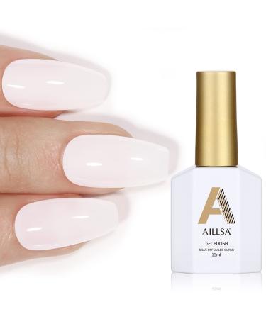 AILLSA Glitter Gel Nail Polish 15 ML Shimmer Green Gel Polish Color Sparkly Gel Nail Varnish Gel Soak Off UV/LED Nail Lamp Manicure Salon & Home Use Gift Set Pink - Buy Online on GoSupps.com