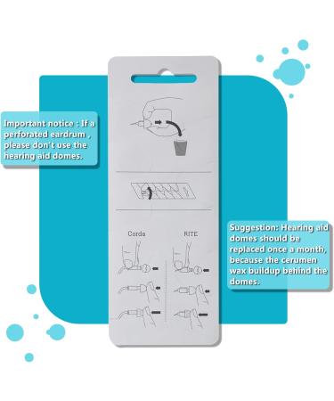 Hearing Aid Domes for Oticon - Minifit Double Vent Bass (6mm/2 Pack) & Universal 8mm Open Vent Replacement Supplies - Buy Online on GoSupps.com