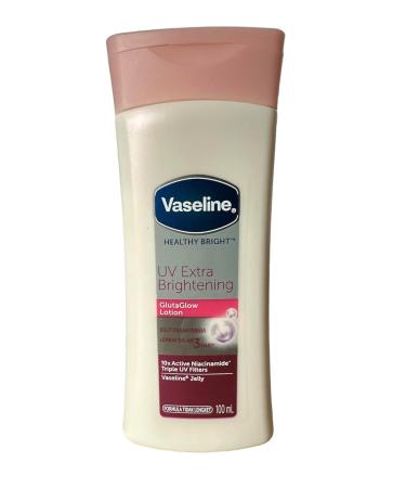 Vaseline Healthy White Skin Lightening Lotion | Achieve Lighter Skin in 2 Weeks | 100ml - International Shipping Available - Buy Online on GoSupps.com