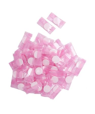 ZJchao Disposable Facial 50Pcs DIY Facial Portable Silk Compressed Sheets Individually Wrapped Paper Pre Cut Paper Sheet for Skin Care