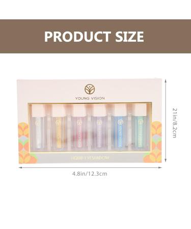 OSALADI 6pcs Eye Shadow Set - Sparkle Korean Glitter Makeup Tools | Liquid Eyeshadow & Highlighter for Vibrant Looks - Buy Online on GoSupps.com