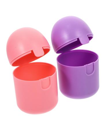 SOLUSTRE 2pcs Disinfection Box For Menstrual Cups Plastic Cleaner Miss Ladies Pp Clean
