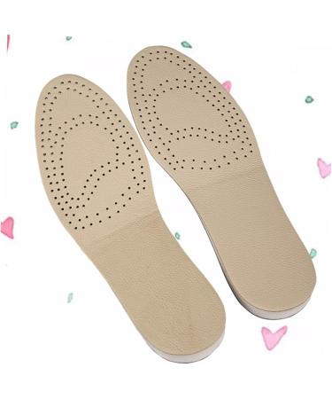NOLITOY Height Lifting Shoe Inserts - Invisible Heel Lift Insoles for Increased Comfort & Style - Beige Size 7 - Ideal for Sports & Everyday Use - Buy Online on GoSupps.com