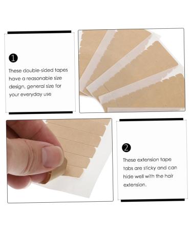 Didiseaon 6 Sheets Double-sided Tape Extension Tape Replacement Hair Extensions Tape Hair Extension Tape Double Sided Wig Tapes Tape Hair Extensions Hair Tape for Extensions Adhesive - Buy Online on GoSupps.com