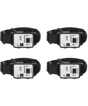HERCHR 4-Piece Golf Counter Watch Set - Portable Manual Stroke Tracker for Golfers - Accurate Stroke Keepers - Buy Online on GoSupps.com