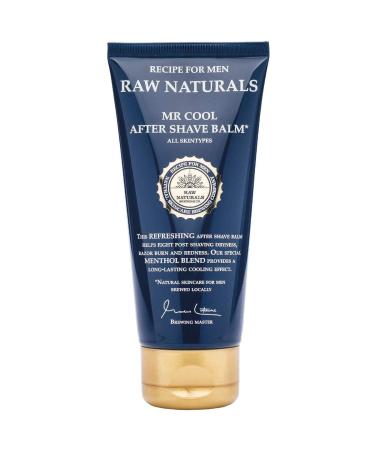 Recipe for Men Raw Naturals Mr Cool After Shave Balm Protects Against Razor Burn and Dryness for All Skin Types 100ml