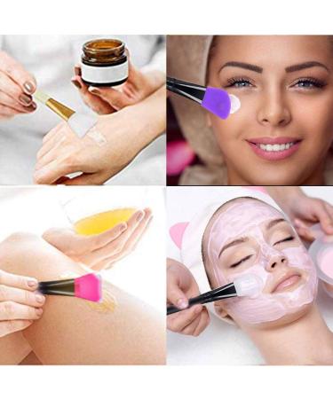 Silicone Face Mask Brush Set - 3-Piece Cosmetics Tools for DIY Masks & Serums - Buy Online on GoSupps.com