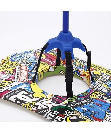 BoterLun Pogo Jumper with Handle | Pogo Ball Stick & Air Pump | Trick Balance Board for Kids 6+ and Adults | Purple - Buy Online on GoSupps.com