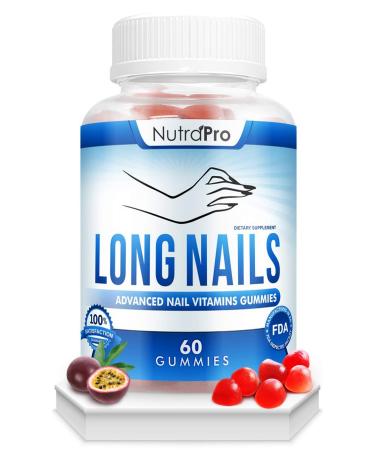 Nail Growth Vitamins for Stronger Nail - No More Chipped Nails.Nail Strengthener And Growth Supplement Gummies  Grow Strong Long Nails With Biotin And Collagen Gummies. 60 Count (Pack of 1) - Buy Online on GoSupps.com