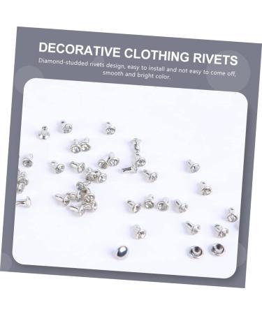 COHEALI 600 Sets Diamond Stud Rivets Jeans Jacket Diy Bag Rivets Leather Crafts Repair Rivets Belt Tack Spot As Shownx3pcs 0.8X0.8X1CMx3pcs - Buy Online on GoSupps.com