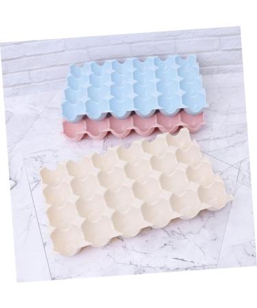 Hohopeti Box bandejas para comida Plastic Trays Recycled Egg cartons Bulk Egg Holder Egg Rack Drawer Thicken As Shown 29*19CM - Buy Online on GoSupps.com