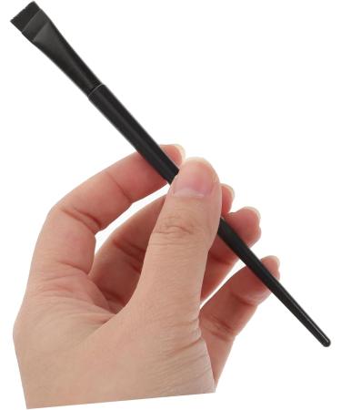 Healeved 36 Pcs Eyeliner Brush Eye Shadow Brush Flat Liner Brush Eye Shadow Blending Brush Black Nylon - Buy Online on GoSupps.com