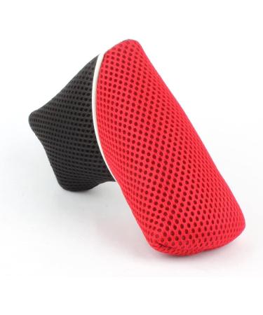 CRAFTSMAN GOLF Blade Putter Head Cover - Black & Red with Orange/Blue Mesh | Fits Scotty, Ping, Callaway, Odyssey | Premium Quality - Buy Online on GoSupps.com