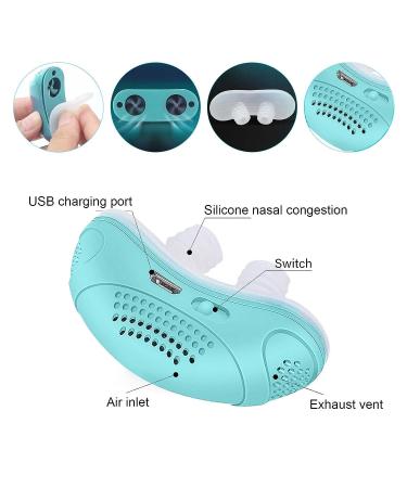 Electric Anti-Snoring Solution for Men and Women - Sleep Aid Device for Blocked Nostrils - Wind Speed Technology for Better Sleep - Buy Online on GoSupps.com