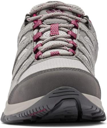 Columbia Redmond III WP Women's Waterproof Hiking Shoes - EU Size 38 - Ti Titanium & Red Onion - Buy Online on GoSupps.com