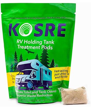 RV Holding Tank Treatment - Fast-Acting 18-Pod & Nature-Friendly Monthly Supply for Effortless RV Maintenance - Buy Online on GoSupps.com