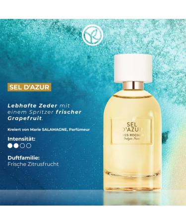 Yves Rocher Sel d'Azur Eau de Parfum Women s Citrusy Scent Reminiscent of Blue Skies and the Sea 1.01 fl. oz - Buy Online on GoSupps.com