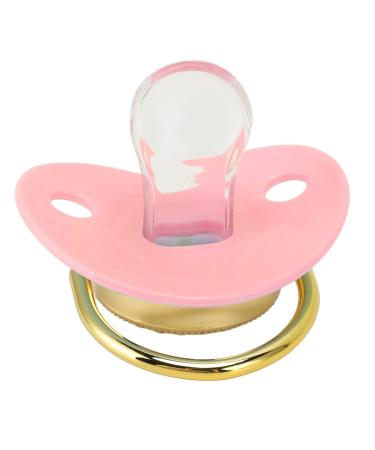 Alomejor Baby Pacifier - BPA Free Silicone Pacifier with Rhinestone Design for 6-18 Months (Pink) - Buy Online on GoSupps.com