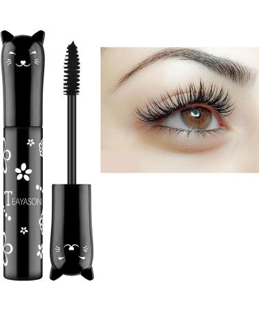 Cat Eye French Extreme Length Mascara Eyes Voluminous Makeup 6 Colors Waterproof Fast Dry Eyelashes Curling Lengthening Dermatologist & Ophthalmologist Tested Paraben & Greatideal - Buy Online on GoSupps.com